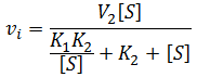 Substrate inhibition special case es inactive