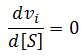 Velocity equation substrate derivative