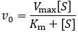 Michaelis-Menten equation