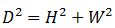 Pythagorean theorem