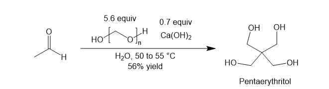 Pentaerythritol organic synthesis